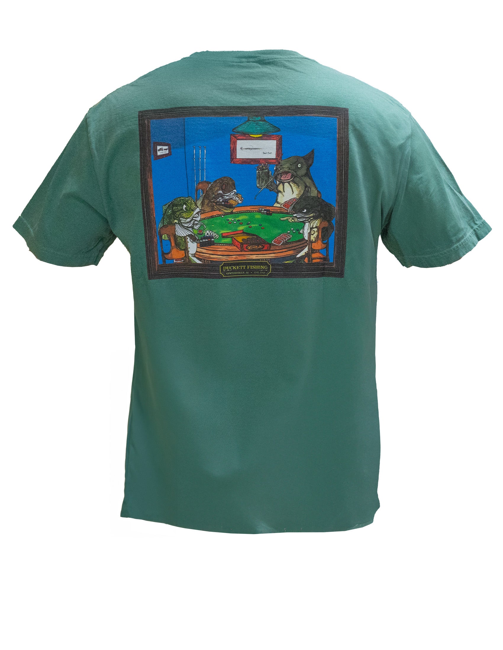 Bass Playing Poker Tee
