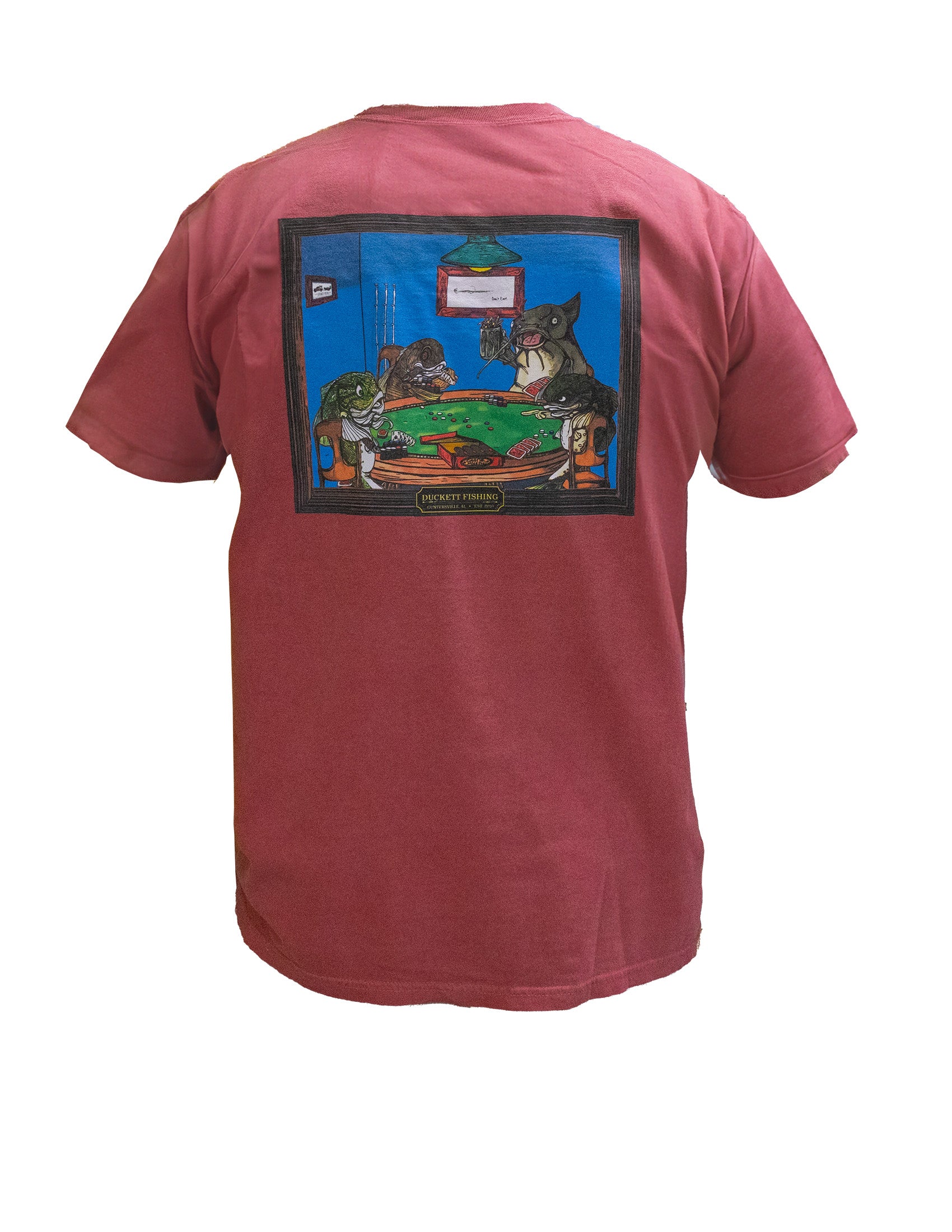 Bass Playing Poker Tee