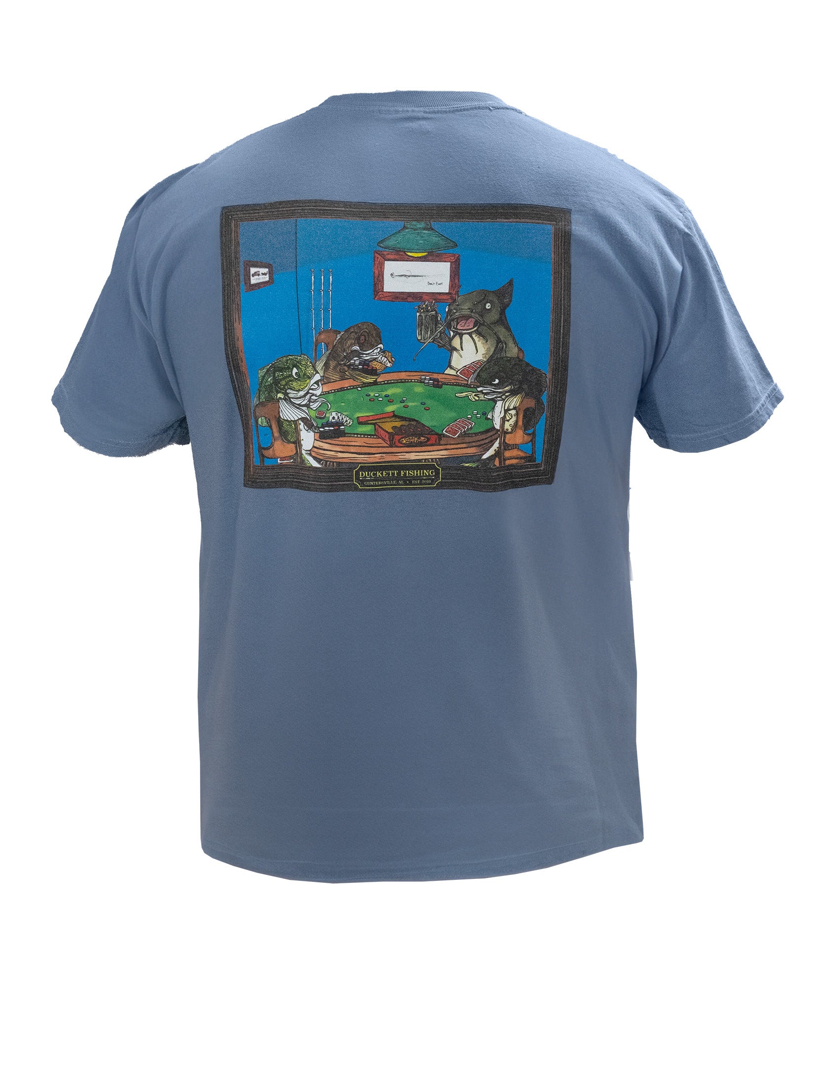 Bass Playing Poker Tee